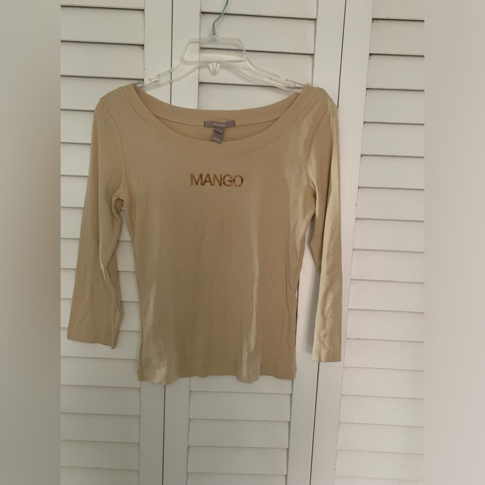 Mango Long Sleeved Shirt Size Medium